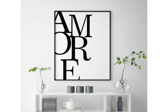 Download Amore / Love Printable Poster - Poster Collection