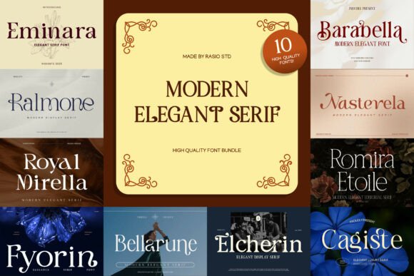 Download Modern Elegant Serif - Premium Resources