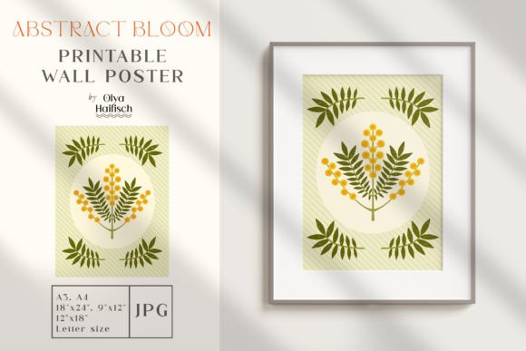Download Spring Botanical Floral Printable Poster - Poster Collection