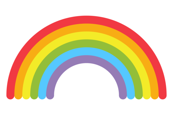 Download Rainbow Curve Icon. Color Gay Pride Shap - Icon Collection
