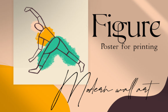 Download Woman Figure - Wall Art Printable Poster - Poster Collection